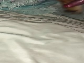 Dog Sitting And Getting My Friends Dog Hard
