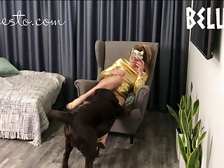 Blonde Milf Dog Porn